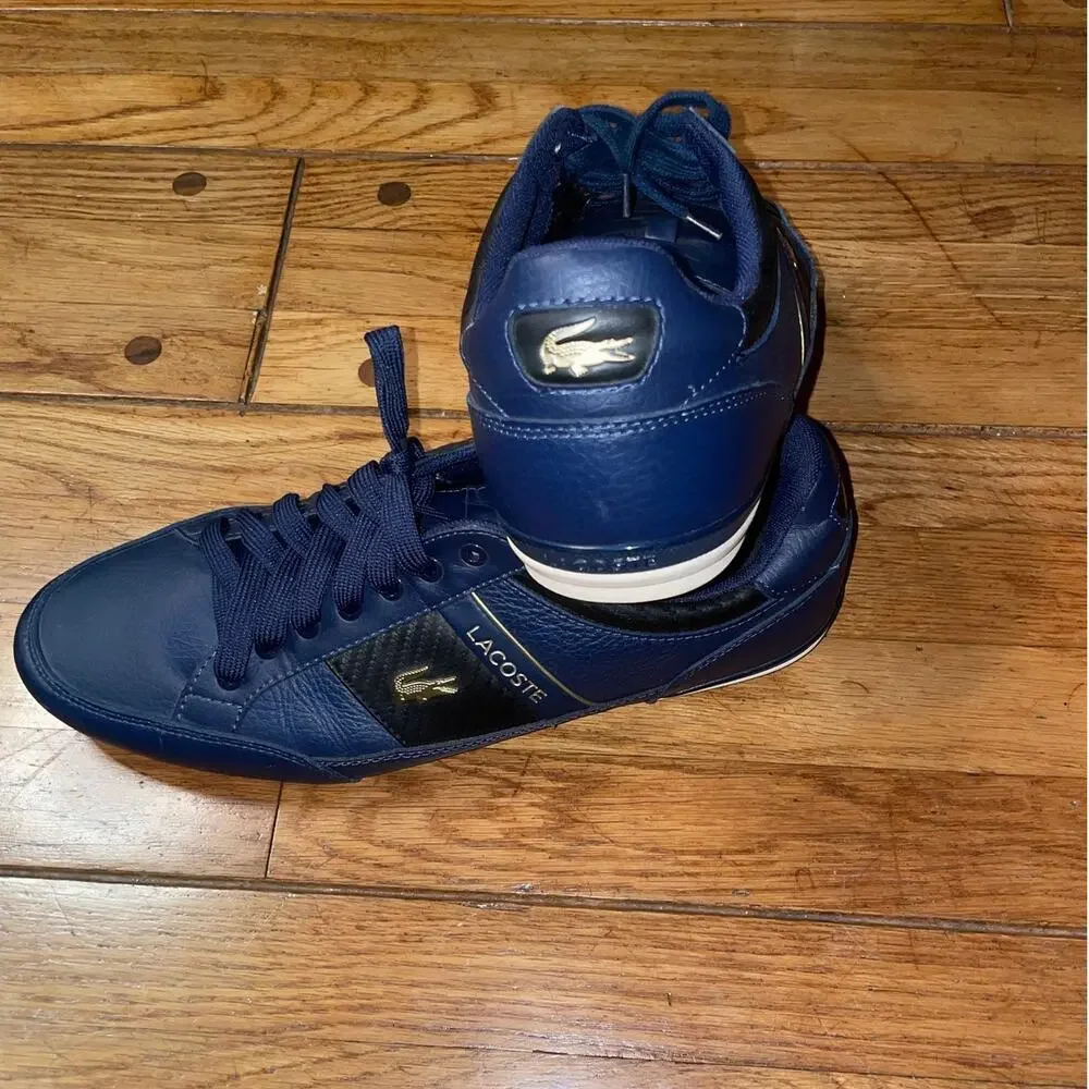 Lacoste Men's Chaymon Sneaker Low Top Tennis Shoes 10.5 $135